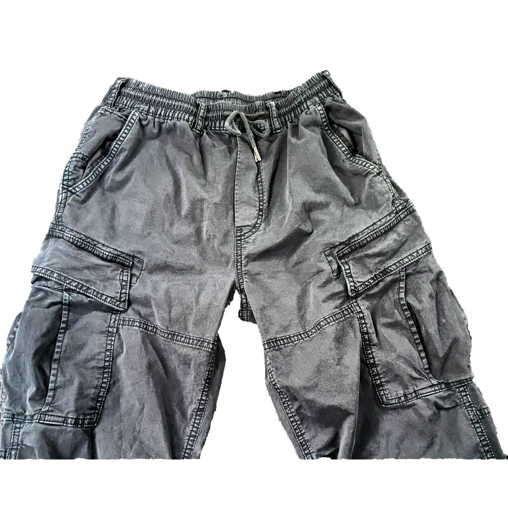 American Eagle Grey Size XS Cargo Pants Joggers Hiking Athleisure Pull On Flex
